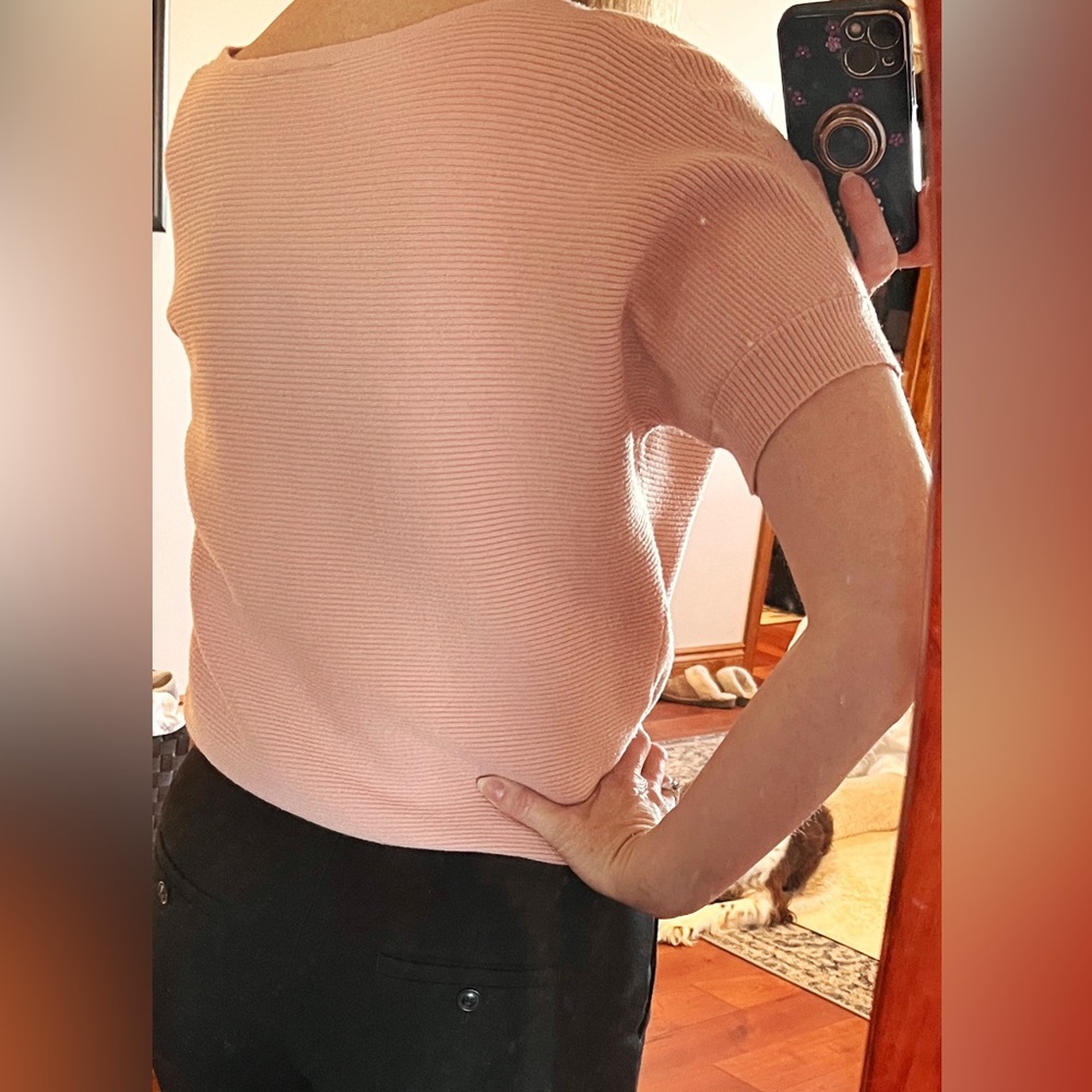 Pink Ribbed Top - Picture 4 of 6